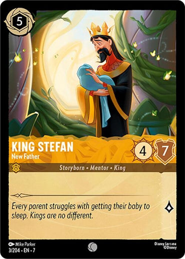 Image for King Stefan - New Father (3/204) - Disney Lorcana