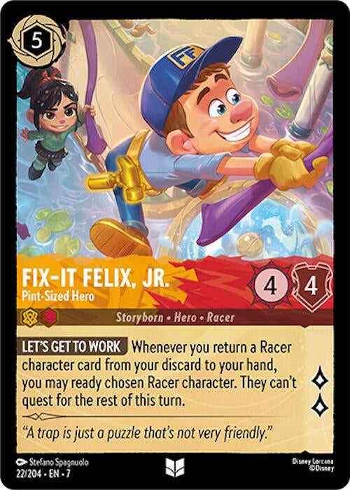Image for Fix-It Felix, Jr. - Pint-Sized Hero (22/204) - Disney Lorcana