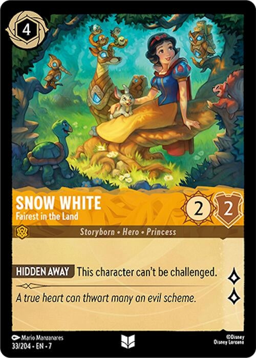 Image for Snow White - Fairest in the Land (33/204) - Disney Lorcana