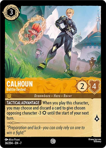 Image for Calhoun - Battle-Tested (36/204) - Disney Lorcana