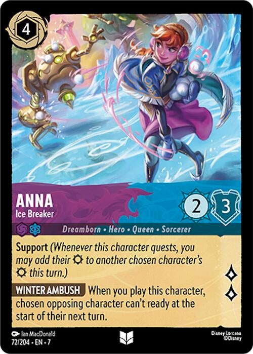 Image for Anna - Ice Breaker (72/204) - Disney Lorcana