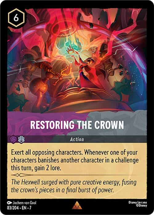 Image for Restoring the Crown (83/204) - Disney Lorcana
