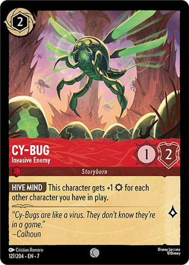 Image for Cy-Bug - Invasive Enemy (127/204) - Disney Lorcana