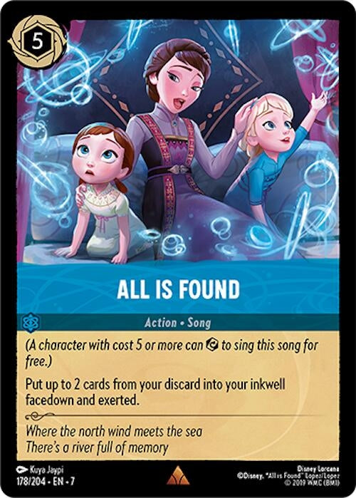 Image for All Is Found (178/204) - Disney Lorcana