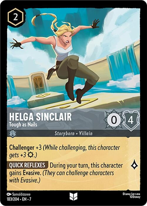 Image for Helga Sinclair - Tough as Nails (183/204) - Disney Lorcana
