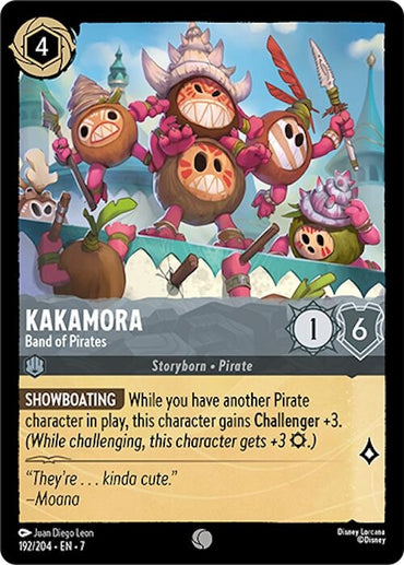 Image for Kakamora - Band of Pirates (192/204) - Disney Lorcana