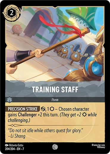 Image for Training Staff (204/204) - Disney Lorcana