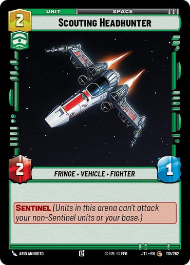 Image for Scouting Headhunter (110/262) - Star Wars: Unlimited