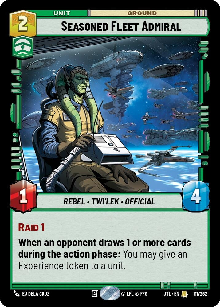 Image for Seasoned Fleet Admiral (111/262) - Star Wars: Unlimited