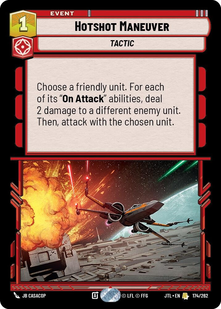 Image for Hotshot Maneuver (174/262) - Star Wars: Unlimited