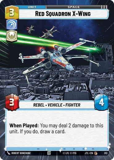 Image for Red Squadron X-Wing (Hyperspace) (313) - Star Wars: Unlimited