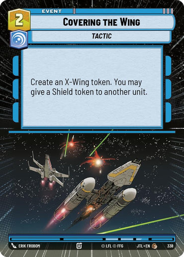 Image for Covering the Wing (Hyperspace) (338) - Star Wars: Unlimited