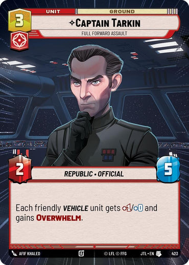 Image for Captain Tarkin (423) - Star Wars: Unlimited