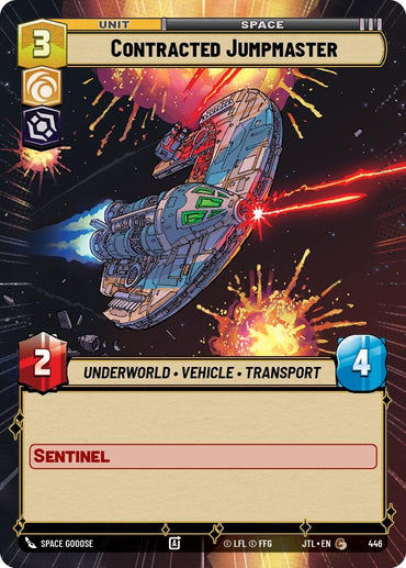 Image for Contracted Jumpmaster (Hyperspace) (446) - Star Wars: Unlimited