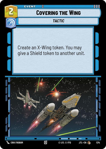 Image for Covering the Wing (Foil) (574) - Star Wars: Unlimited