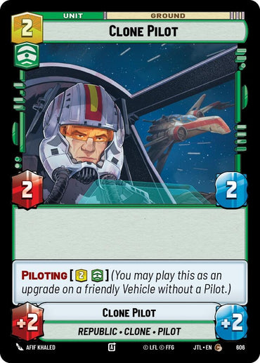Image for Clone Pilot (Foil) (606) - Star Wars: Unlimited