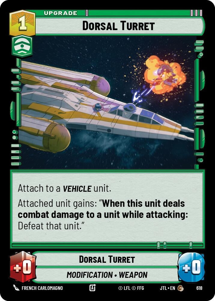 Image for Dorsal Turret (Foil) (618) - Star Wars: Unlimited