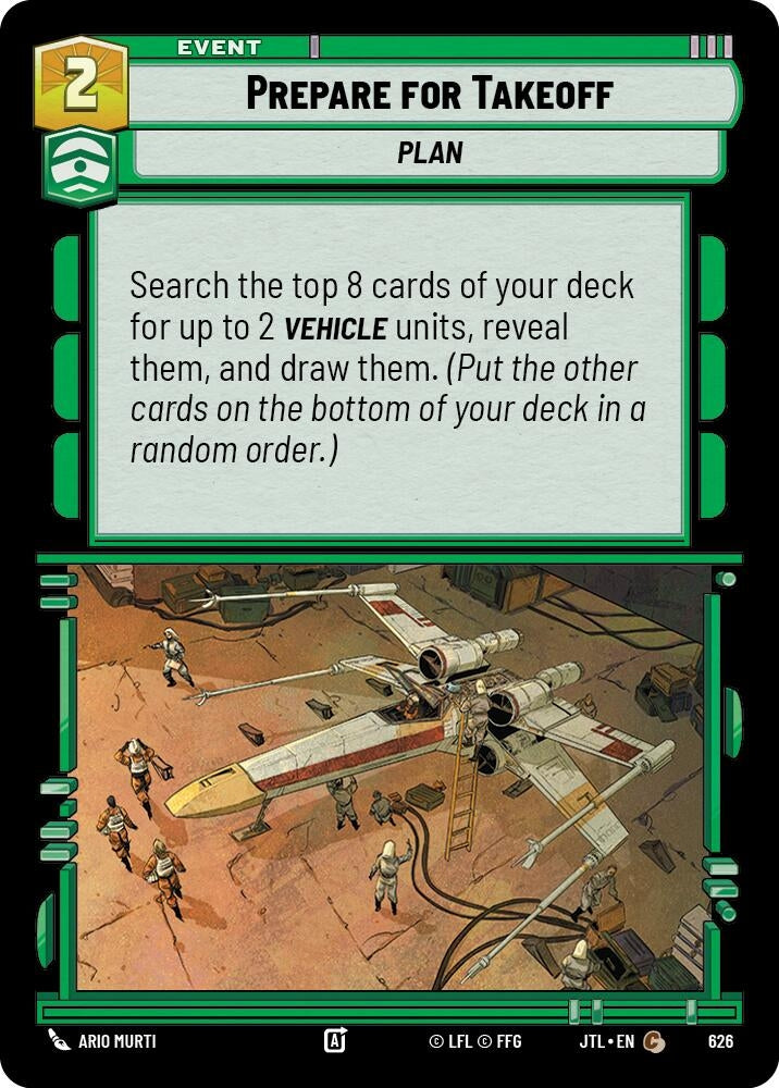 Image for Prepare for Takeoff (Foil) (626) - Star Wars: Unlimited