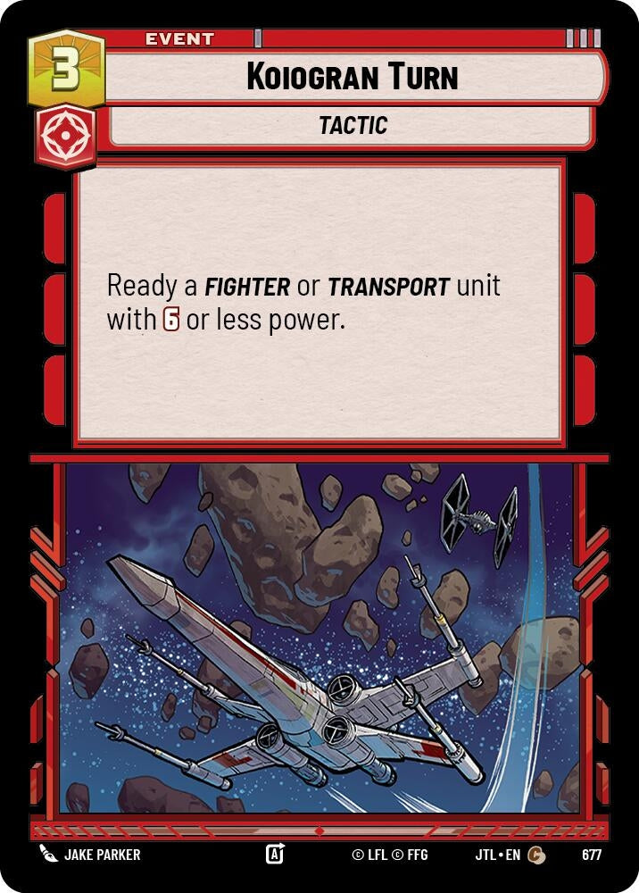 Image for Koiogran Turn (Foil) (677) - Star Wars: Unlimited