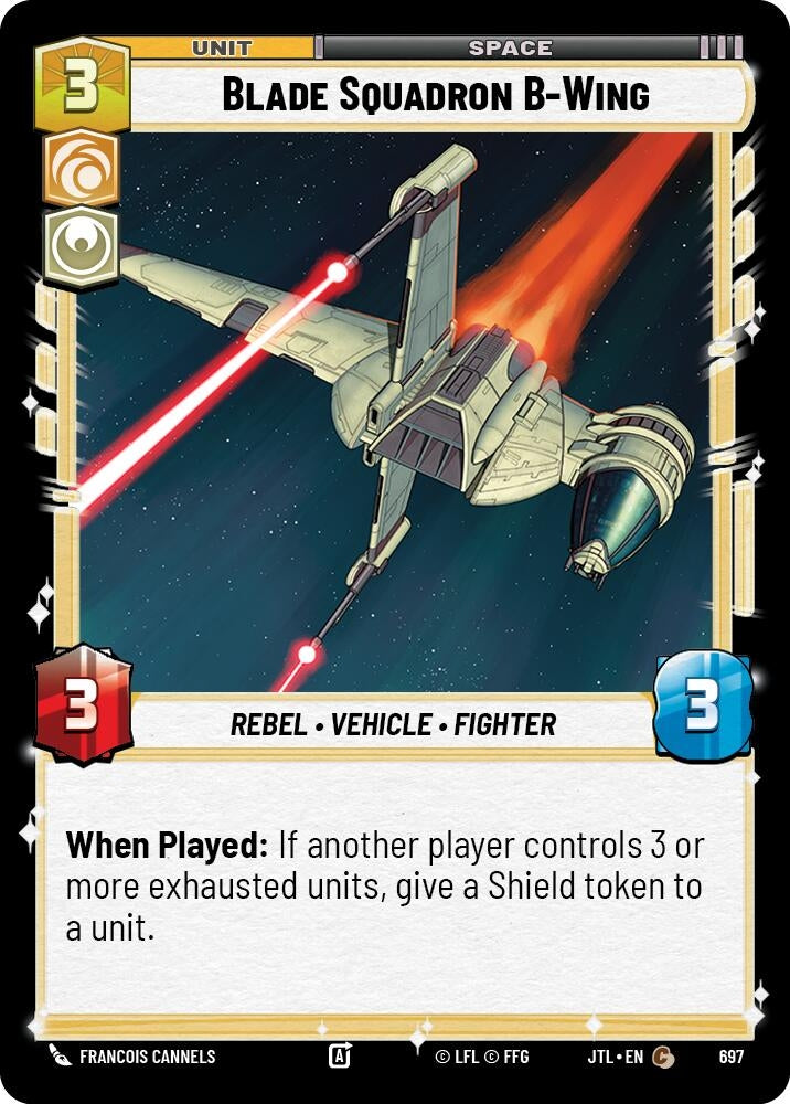 Image for Blade Squadron B-Wing (Foil) (697) - Star Wars: Unlimited