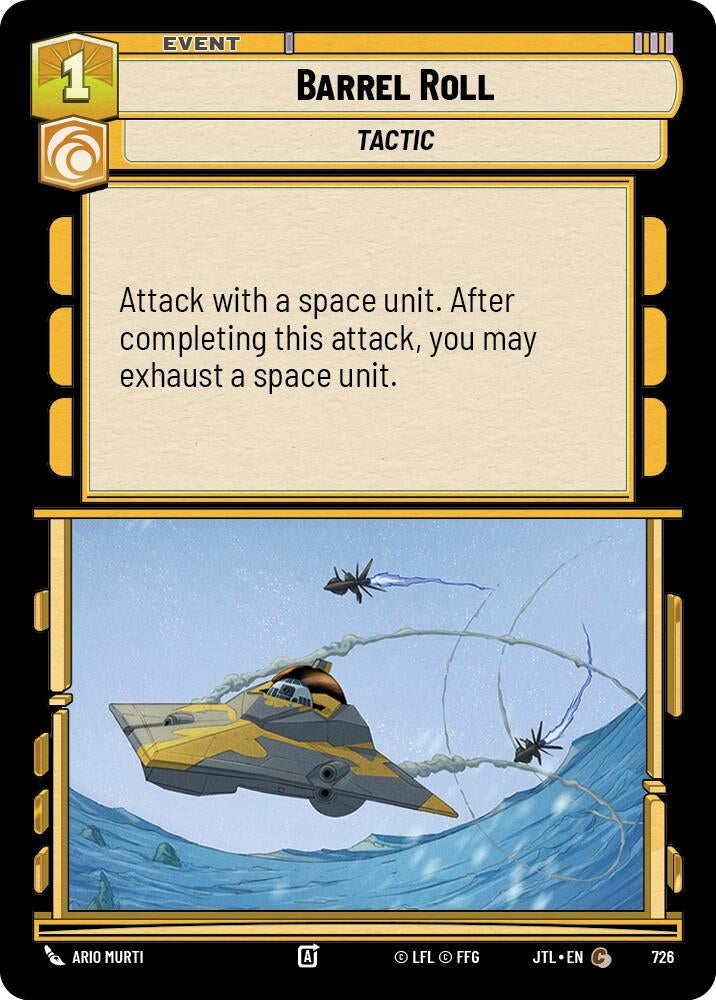 Image for Barrel Roll (Foil) (726) - Star Wars: Unlimited