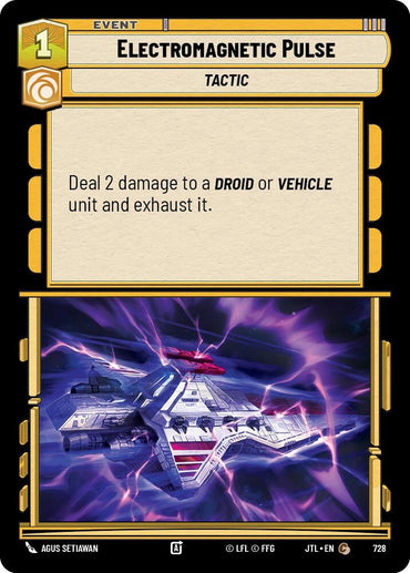Image for Electromagnetic Pulse (Foil) (728) - Star Wars: Unlimited