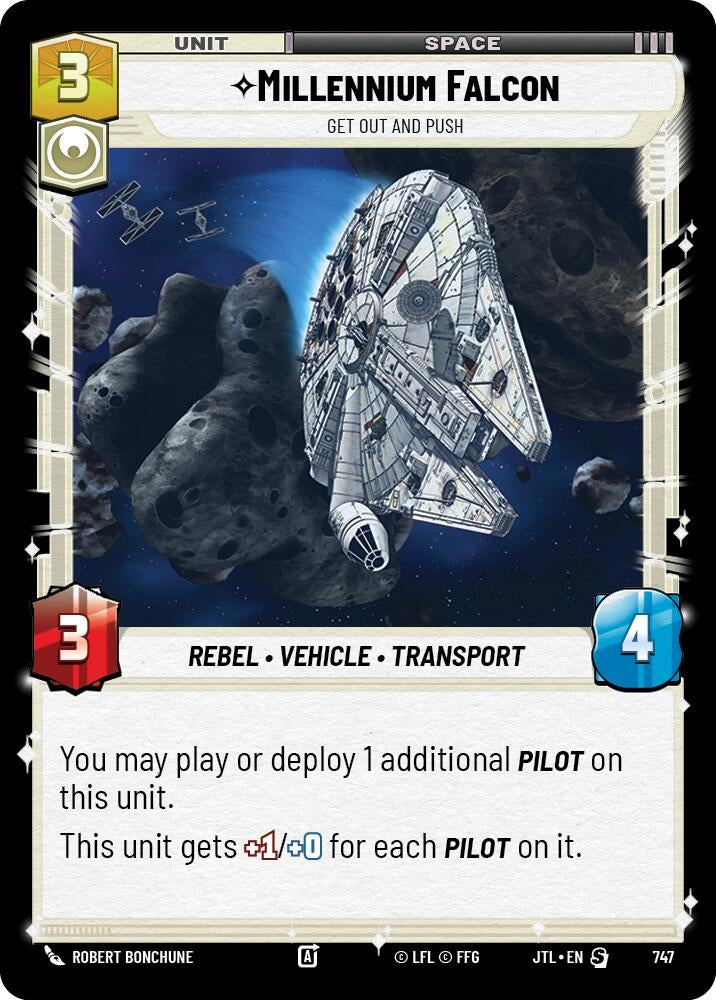 Image for Millennium Falcon (747) - Star Wars: Unlimited