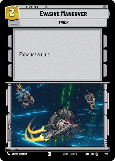 Image for Evasive Maneuver (Foil) (760) - Star Wars: Unlimited