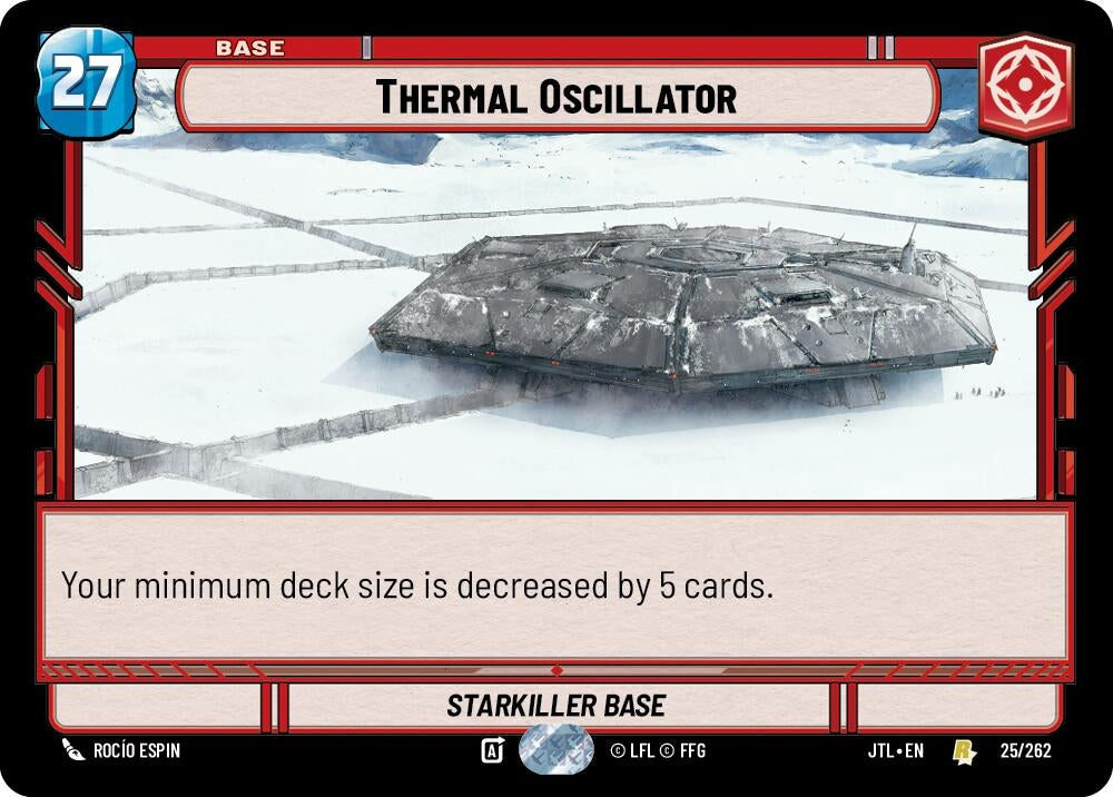 Image for Thermal Oscillator (025/262) - Star Wars: Unlimited