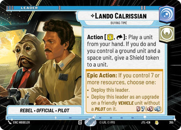 Image for Lando Calrissian (265) - Star Wars: Unlimited