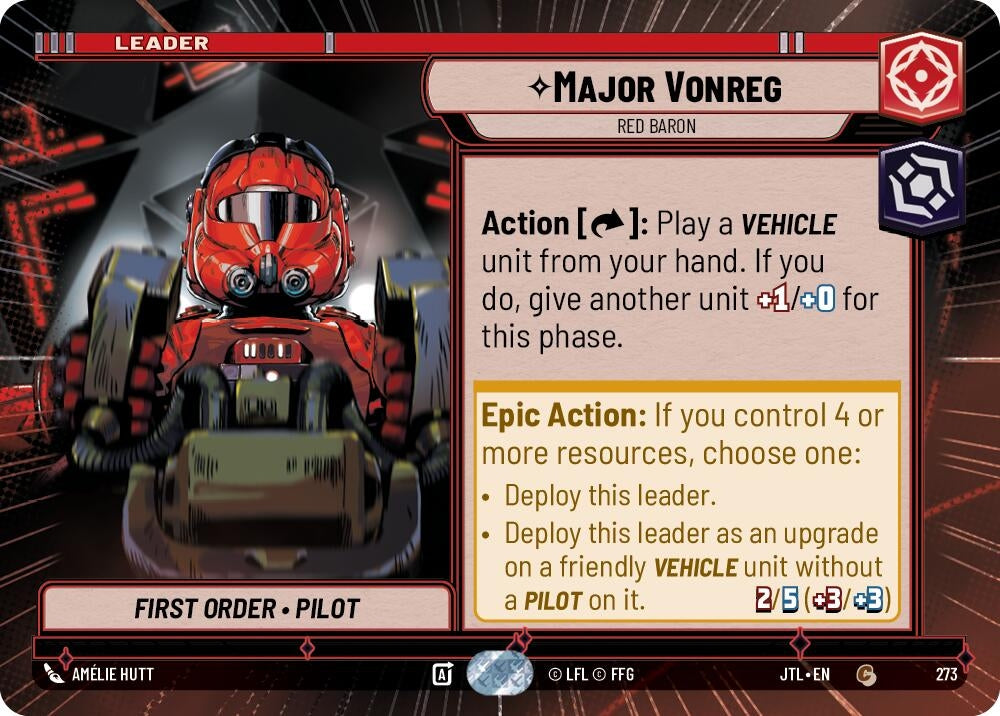 Image for Major Vonreg (273) - Star Wars: Unlimited