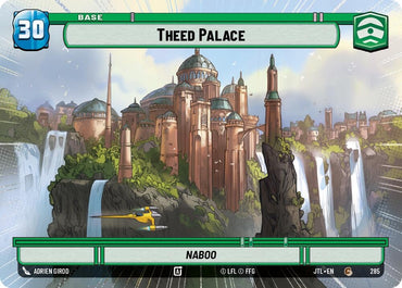 Image for Theed Palace // Experience (Hyperspace) (285 // T07) - Star Wars: Unlimited