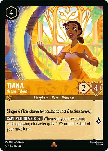 Image for Tiana - Natural Talent (9/204) - Disney Lorcana