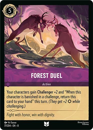 Image for Forest Duel (77/204) - Disney Lorcana