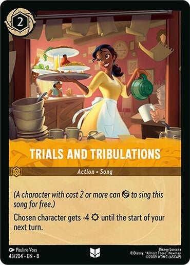 Image for Trials and Tribulations (43/204) - Disney Lorcana