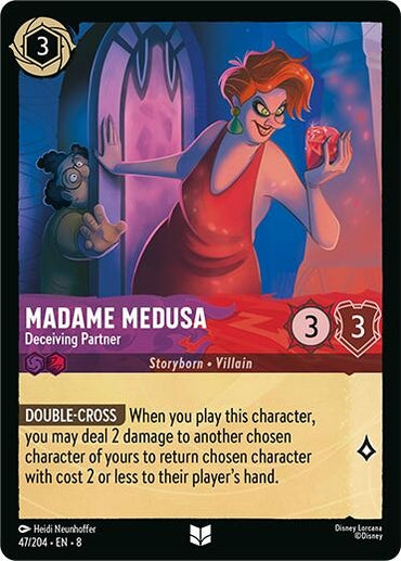 Image for Madame Medusa - Deceiving Partner (47/204) - Disney Lorcana