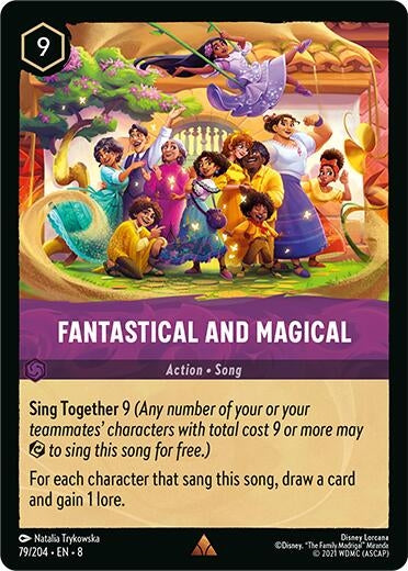 Image for Fantastical and Magical (79/204) - Disney Lorcana