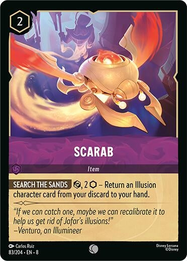 Image for Scarab (83/204) - Disney Lorcana