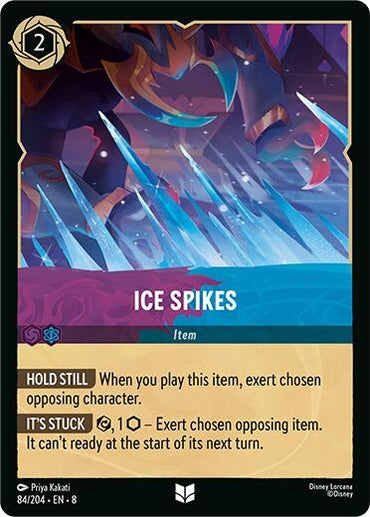 Image for Ice Spikes (84/204) - Disney Lorcana