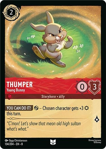 Image for Thumper - Young Bunny (134/204) - Disney Lorcana