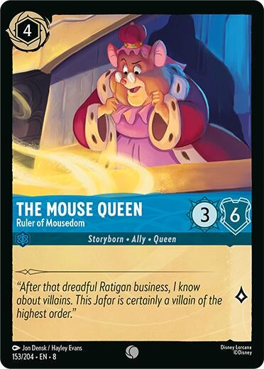 Image for The Mouse Queen - Ruler of Mousedom (153/204) - Disney Lorcana