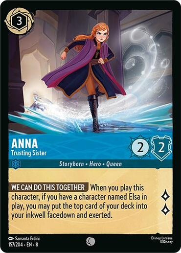 Image for Anna - Trusting Sister (157/204) - Disney Lorcana
