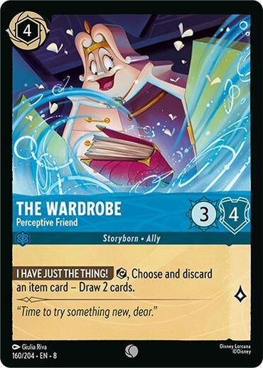 Image for The Wardrobe - Perceptive Friend (160/204) - Disney Lorcana