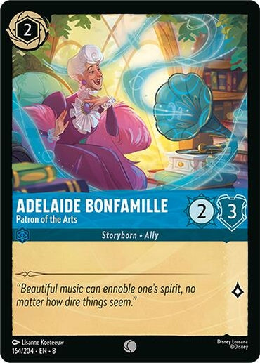 Image for Adelaide Bonfamille - Patron of the Arts (164/204) - Disney Lorcana