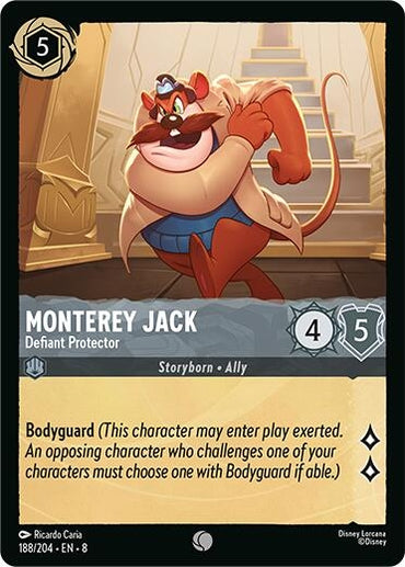 Image for Monterey Jack - Defiant Protector (188/204) - Disney Lorcana