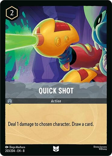 Image for Quick Shot (203/204) - Disney Lorcana