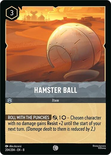 Image for Hamster Ball (204/204) - Disney Lorcana