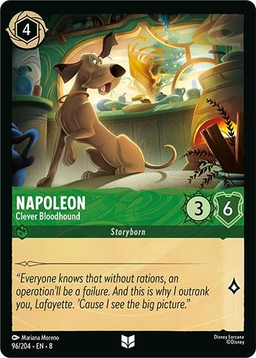 Image for Napoleon - Clever Bloodhound (96/204) - Disney Lorcana