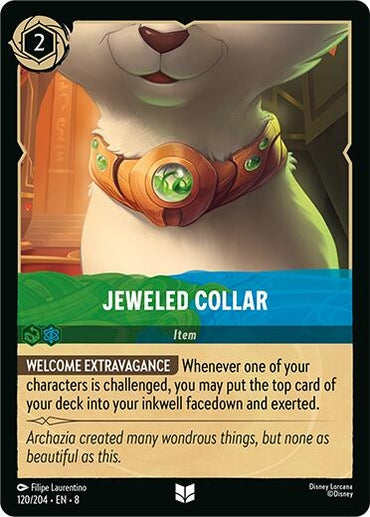 Image for Jeweled Collar (120/204) - Disney Lorcana