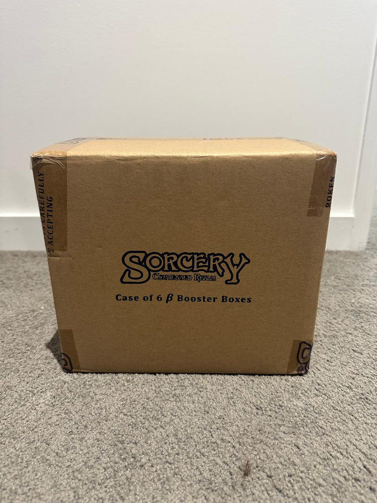 Sorcery Contested Realm TCG Beta Booster Box Case (6 Boxes)